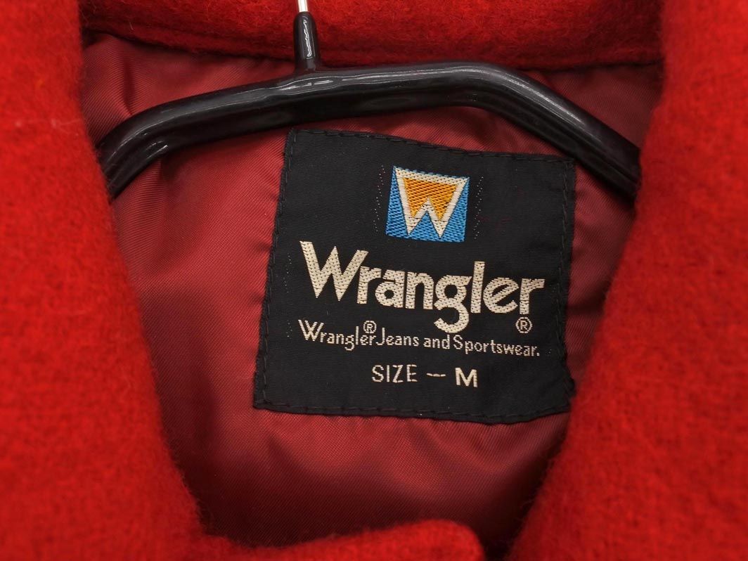 Wrangler ラングラー ウール混 ジャケット sizeM/赤 ◇□ メンズ
