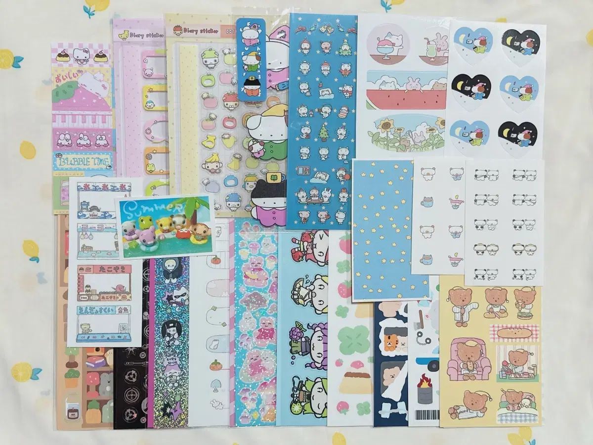 フラッフィーシングス ウイ ステッカー シールステッカー まとめ バブルクラッシュ