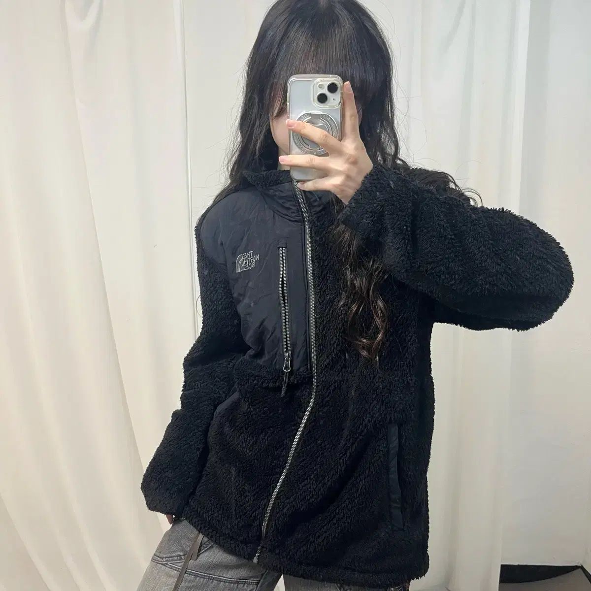 THE NORTH FACE ザノースフェイス ブラック フリース - メルカリ