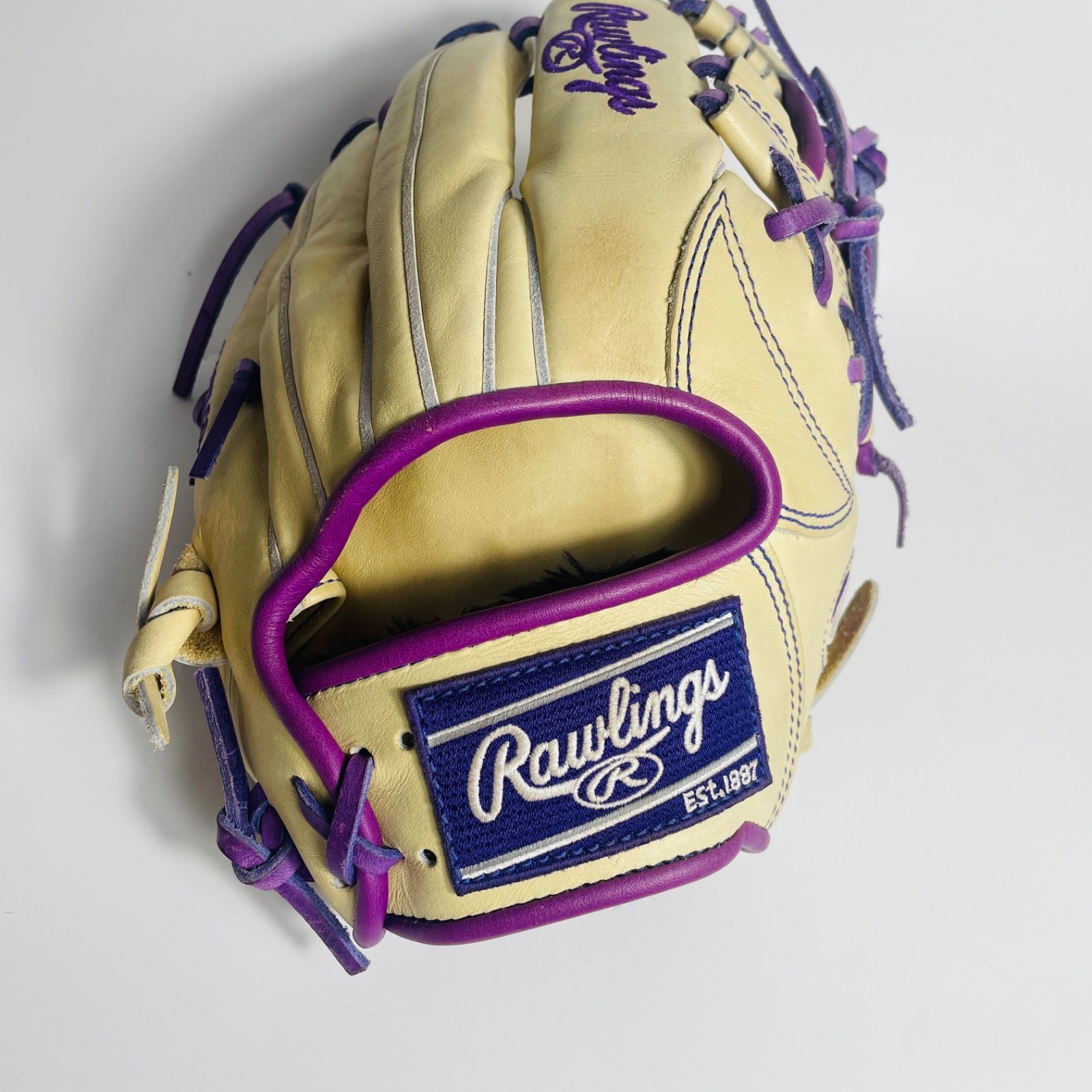 ローリングス 軟式 グローブ 内野手用 HOH 限定 星柄 キャメル 