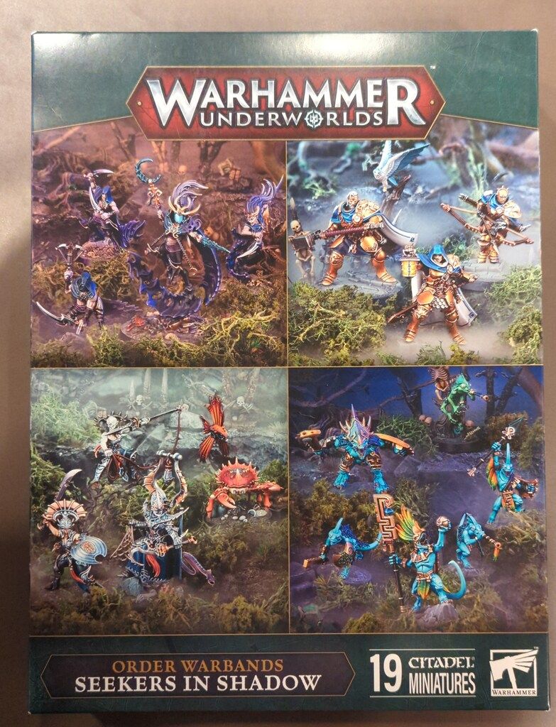 GAMES WORKSHOP WARHAMMER AGE OF SIGMAR UNDERWORLDS 秩序のウォーバンド 影の探索者 Order Warbands Seekers in Shadow