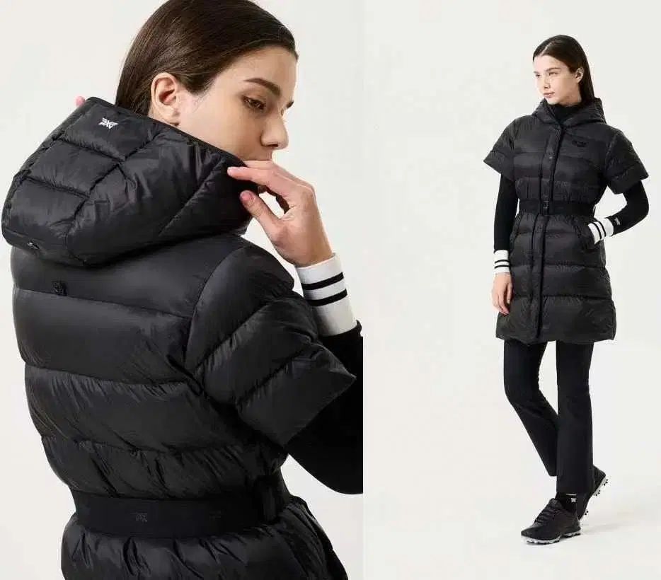 当日配送 PXG フード ダウンジャケット ロング丈