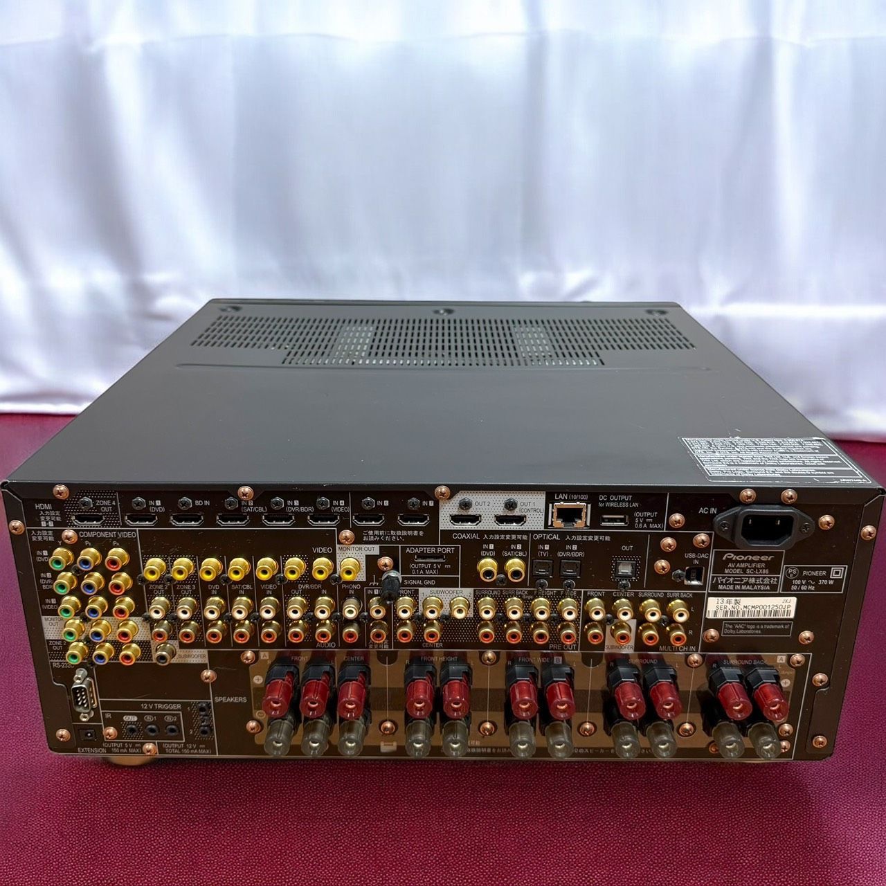 ☆送料無料 良品 Pioneer パイオニア SC-LX86 9ch AVアンプ ダイレクト