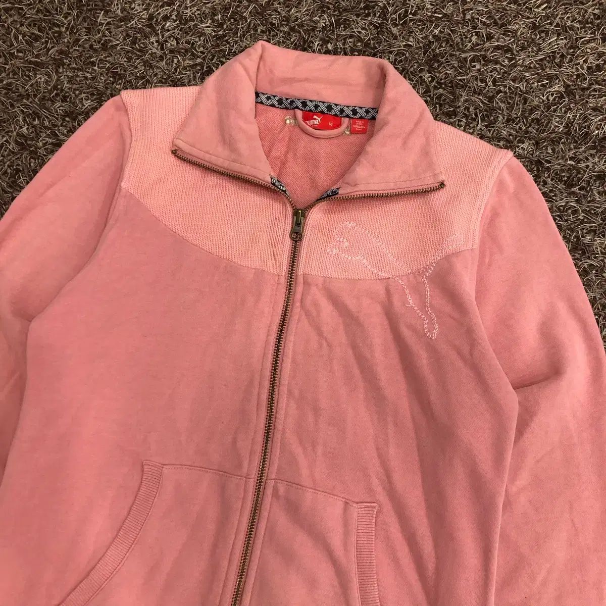 M プーマ いちごミルク ピンク スウェット ジャージ トラックジャージ