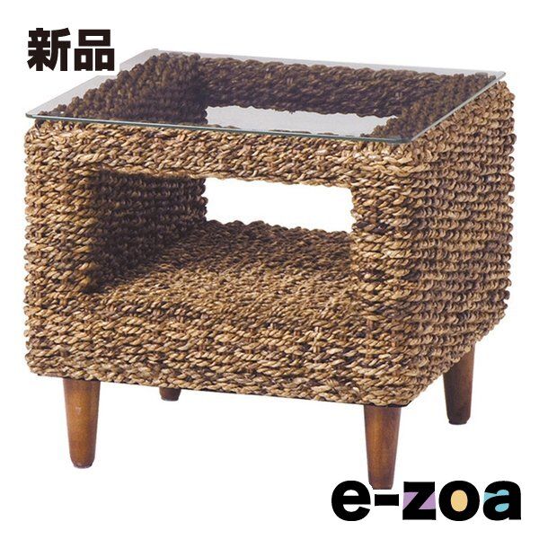 萩原 ハギハラ グランツ サイドテーブル アジアン リゾート リラックス 幅50 奥行50 高さ45 cm RL 1440 NA ST 2519747