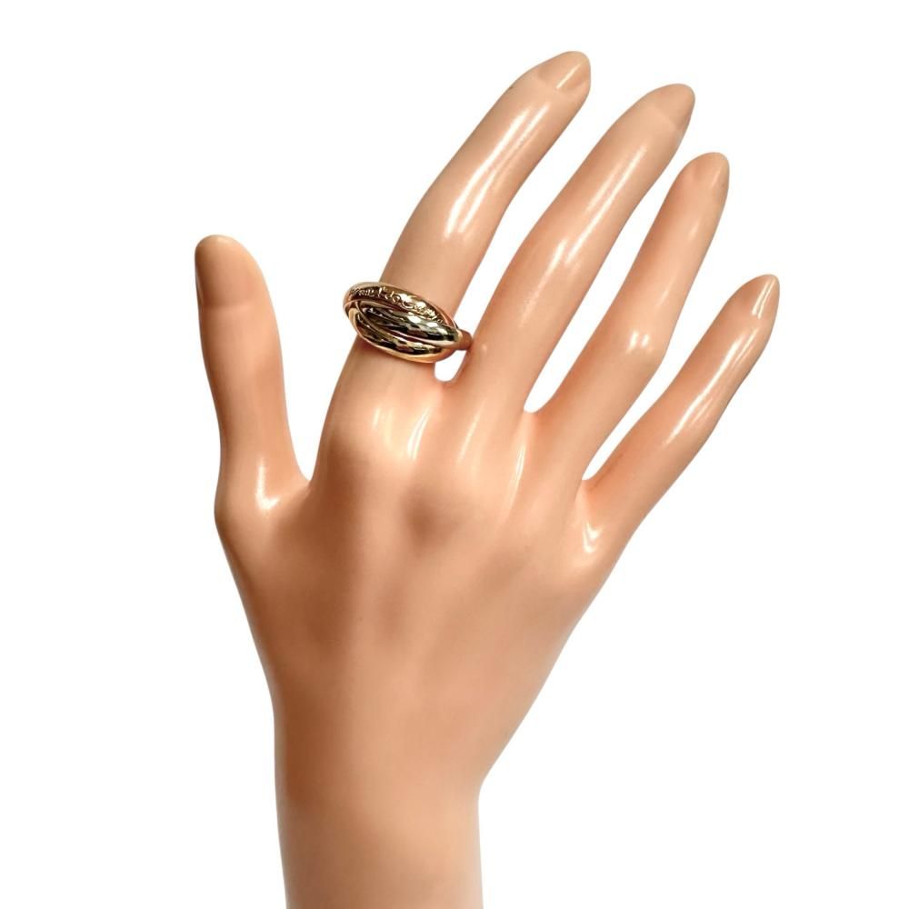 11号 【CARTIER/カルティエ】リング・指輪 トリニティ K18ゴールド 18