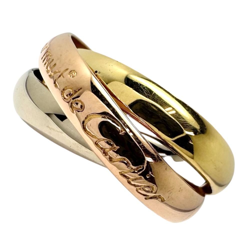 ⚪︎Cartier カルティエ トリニティ 750 K18 11.6g 18.5号 11号 【CARTIER/カルティエ】リング・指輪 トリニティ K18ゴールド 18