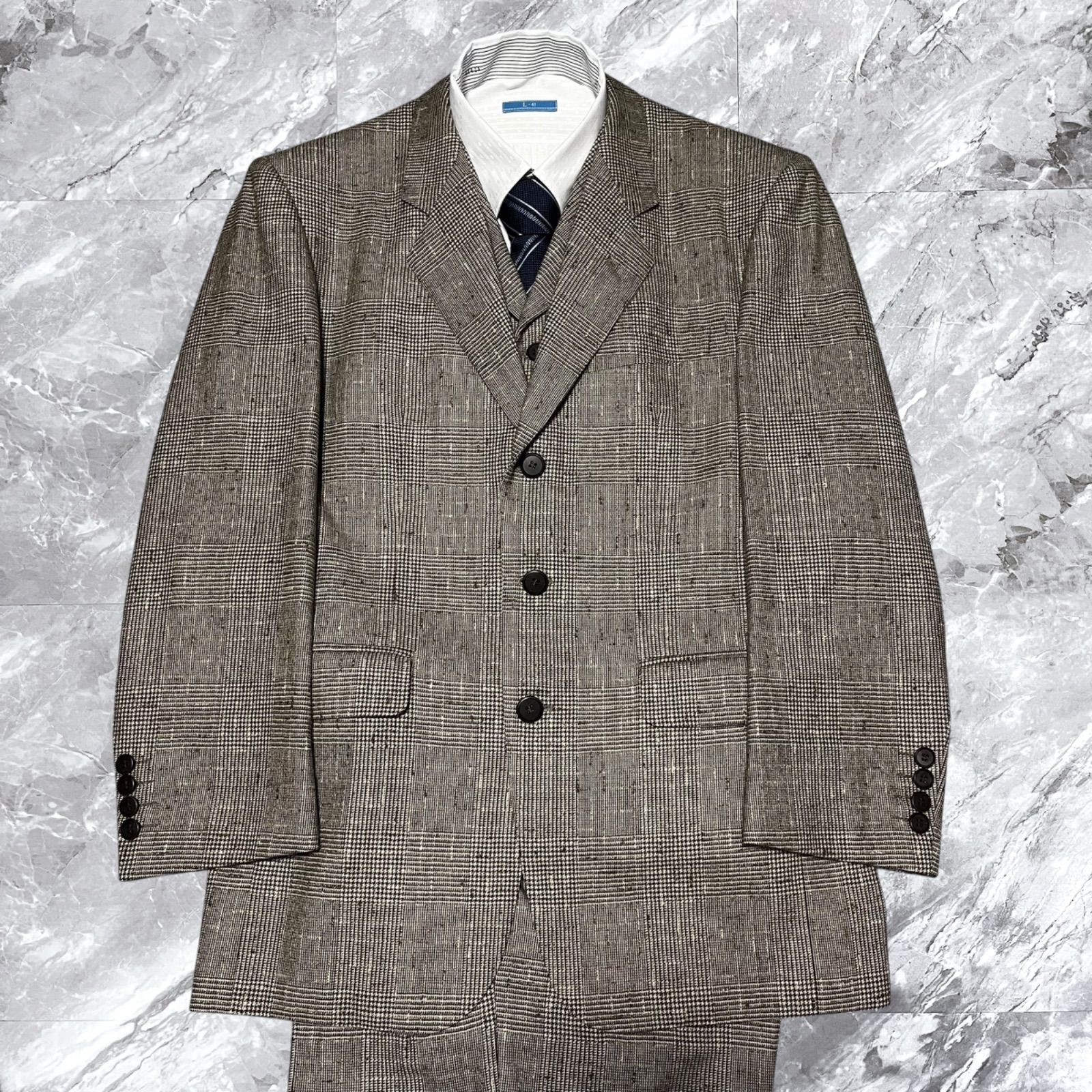 Christian Dior クリスチャンディオール 3ピース セットアップ スーツ