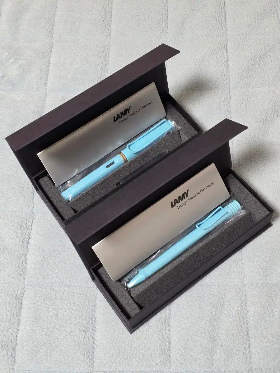 LAMY safari モデル アクアスカイ ボールペン EFニブ 万年筆