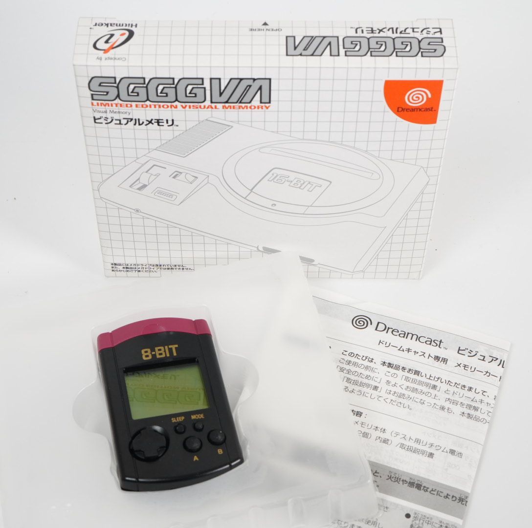 ドリームキャスト SGGG VM セガガガ記念版 ビジュアルメモリ HKT 7000