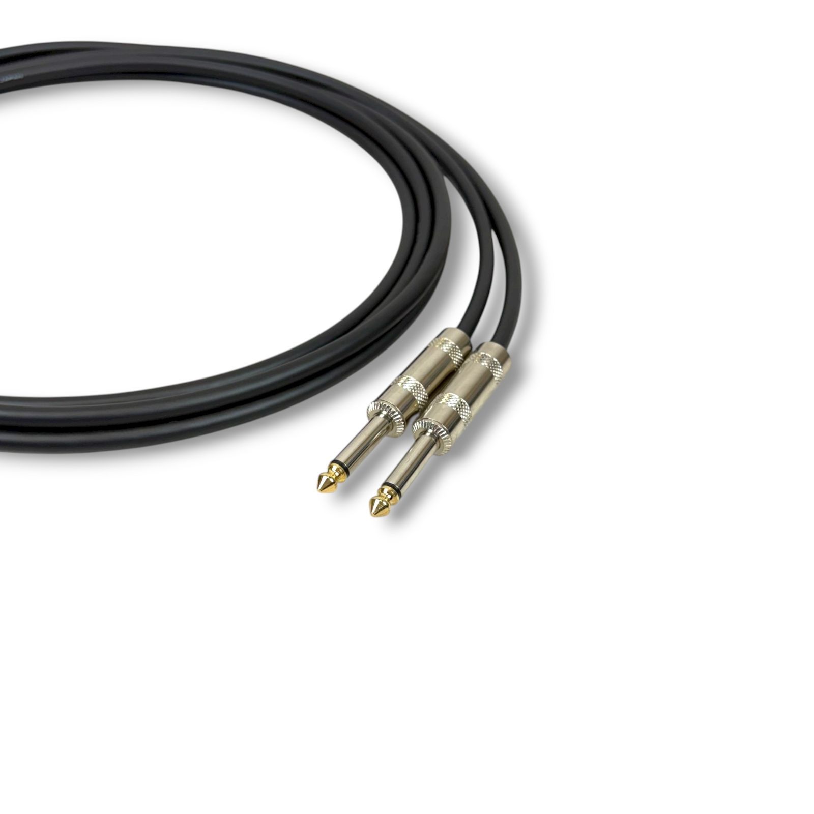 MOGAMI 2534 BLACK TS フォンケーブル ギターシールド 2m 2本セット