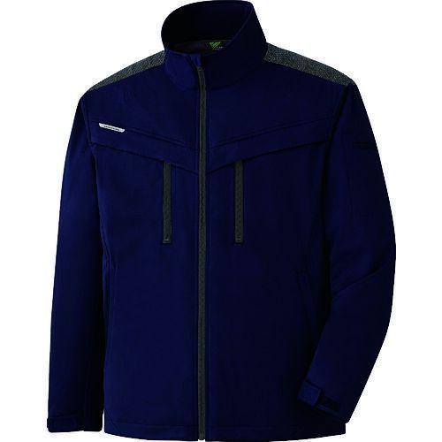 ミドリ安全 ＶＥＲＤＥＸＣＥＬ ストレッチ防寒ジャンパー ＶＥ２００７ 上 ネイビー Ｍ