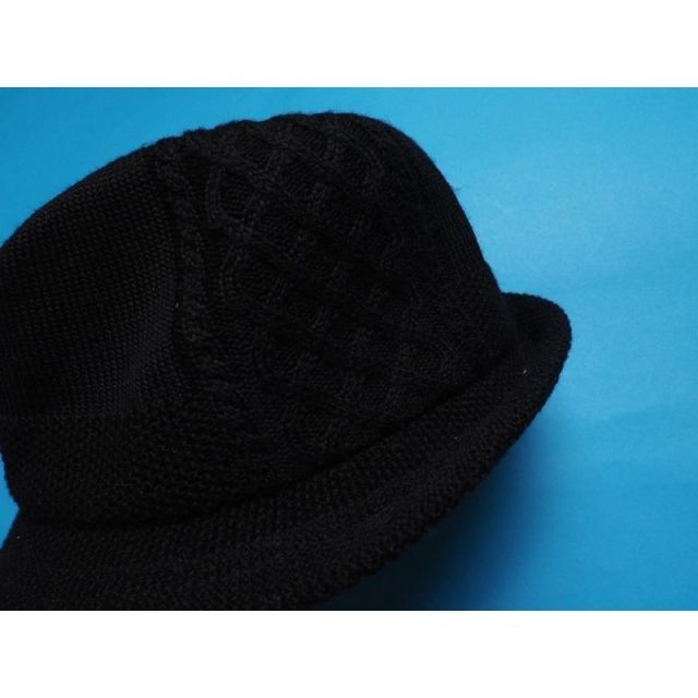 サンプル定価2万円 ARTISAN アルチザン 秋冬 日本製 ウール ハット|帽子 F黒 05 58 XP 42