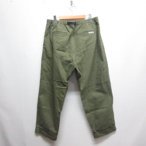 グラミチ コットンツイル クライミング パンツ L カーキ GMP-19 F 1127 アダムエロペ別注