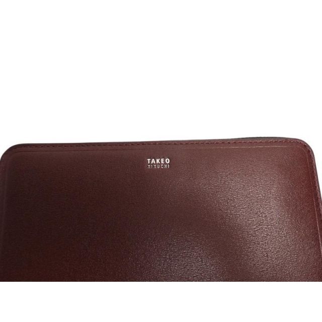 新品正規2.2万円 TAKEO KIKUCHI タケオキクチ マックス 牛革 レザー