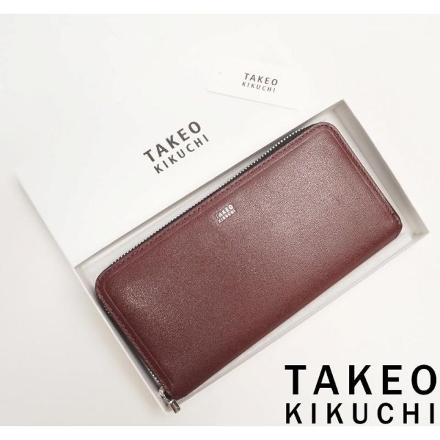 新品正規2.2万円 TAKEO KIKUCHI タケオキクチ マックス 牛革 レザー