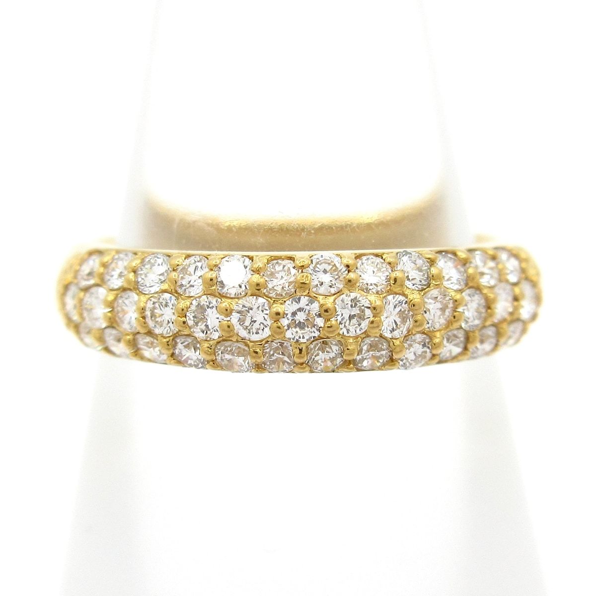 PonteVecchio(ポンテヴェキオ) リング美品 - K18YG×ダイヤモンド