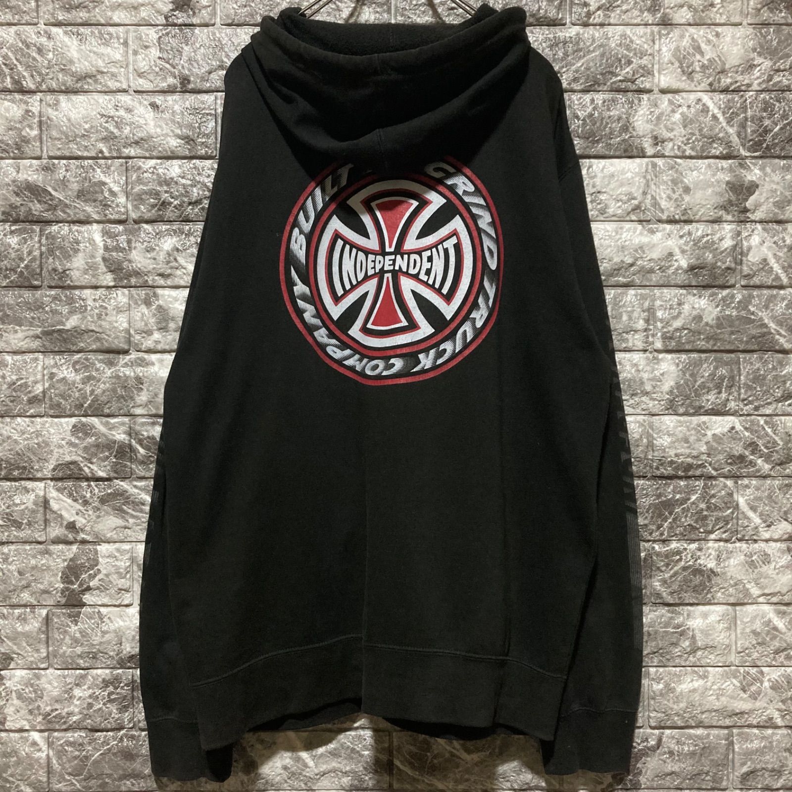 INDEPENDENT フルジップパーカー インディペンデント アイアンクロス