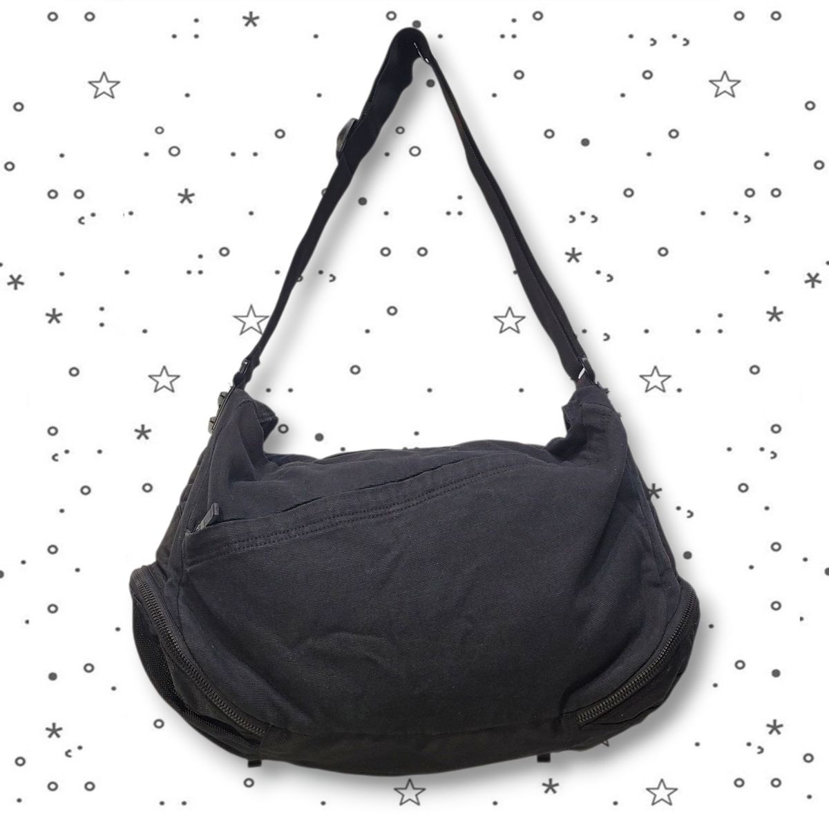 DOHC Y 2 K ハーフムーン ブラック ショルダーバッグ