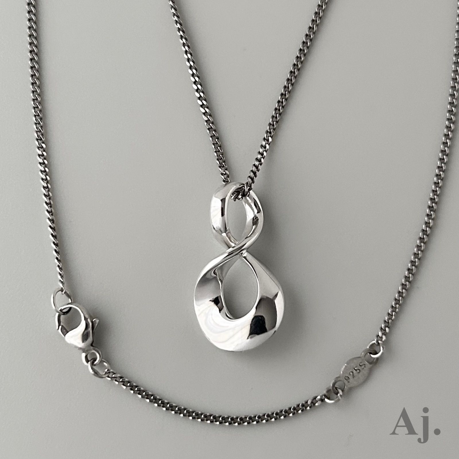 ジョージジェンセン ネックレス ペンダント インフィニティ 925 Georg