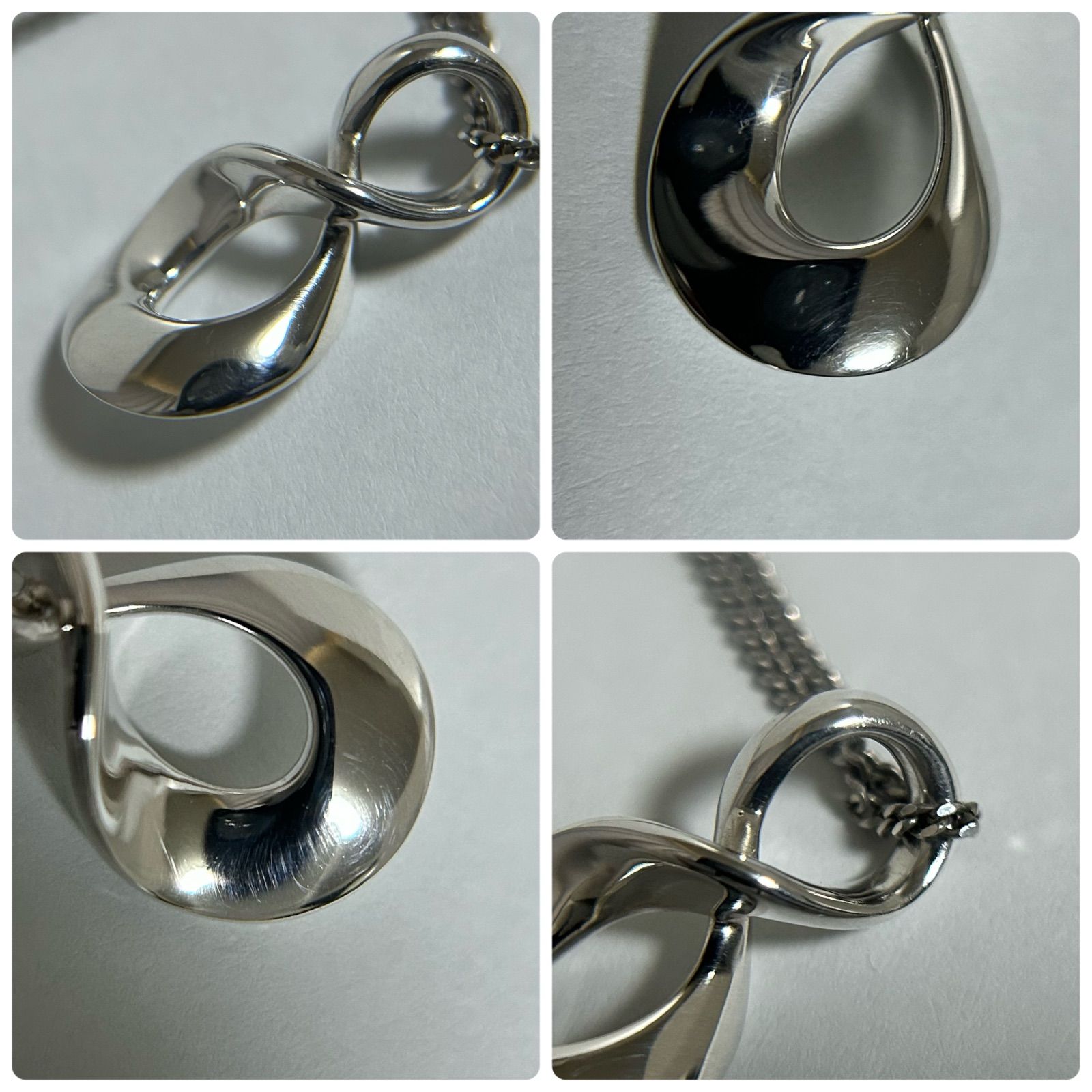 ジョージジェンセン ネックレス ペンダント インフィニティ 925 Georg