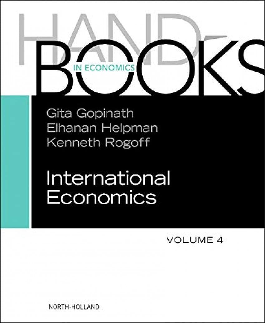 Handbook of International Economics Volume 4