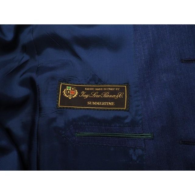 新品9.6万円 大手百貨店扱い 春秋『ロロピアーナ SUMMER TIME 伊製生地