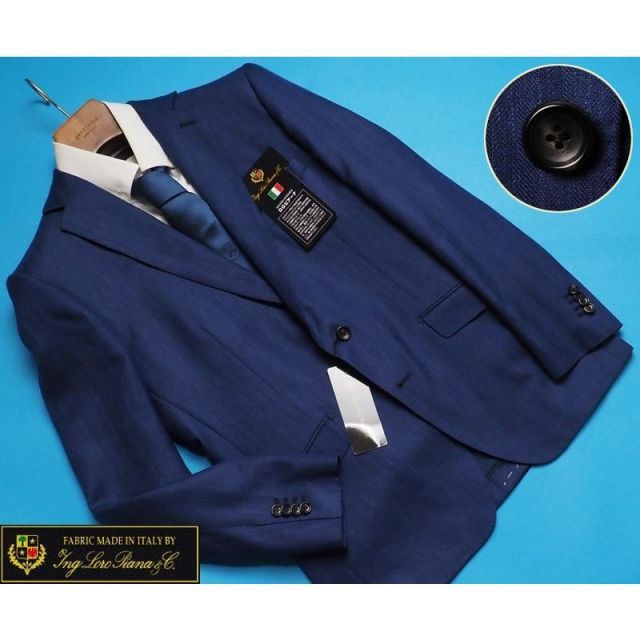 新品9.6万円 大手百貨店扱い 春秋『ロロピアーナ SUMMER TIME 伊製生地