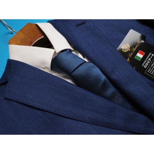 新品9.6万円 大手百貨店扱い 春秋『ロロピアーナ SUMMER TIME 伊製生地