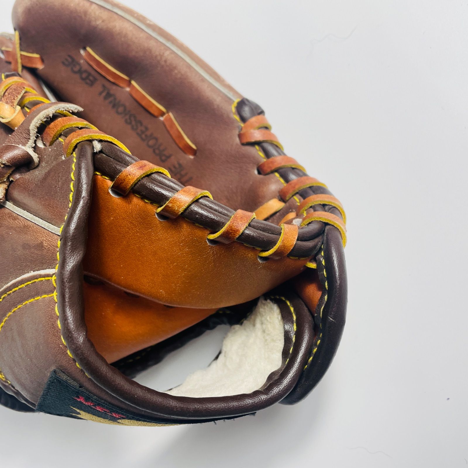 希少・良品】昭和レトロ SSK 軟式 グローブ SNG-737 ブラウン 旧ロゴ