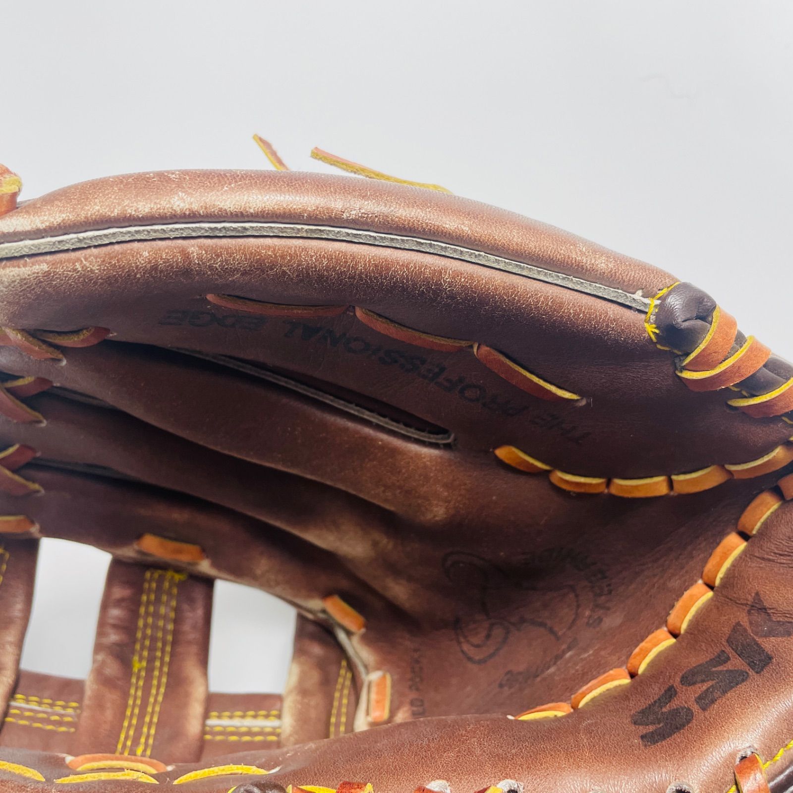 SSK 軟式グローブ ブラウン　外野手　TRANZ 希少・良品】昭和レトロ SSK 軟式 グローブ SNG-737 ブラウン 旧ロゴ