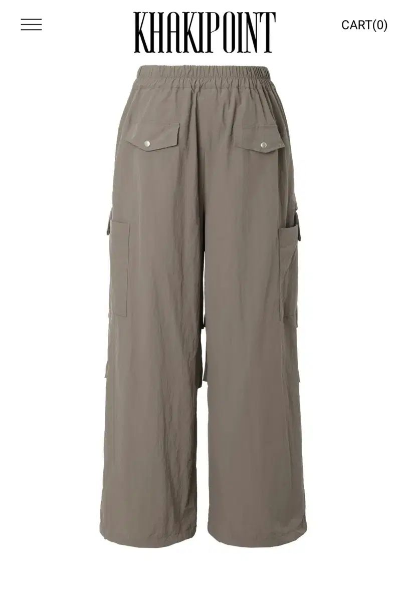カーキポイント y 2 k カーゴパンツ