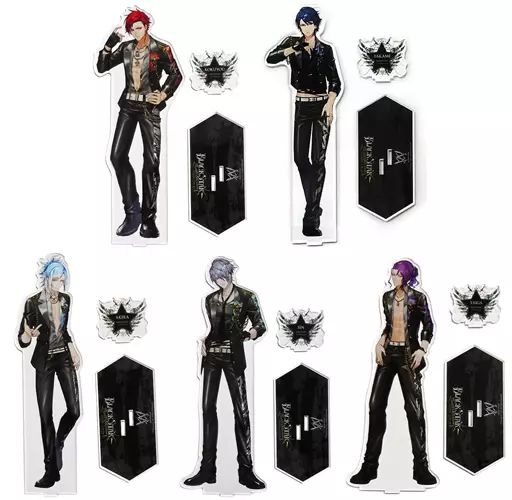【】アクリルスタンド・アクリルパネル 全5種セット 「ブラックスター Theater Starless ～1st Anniversary～ in アニメイト 1周年記念 アクリルフィギュア チームW」