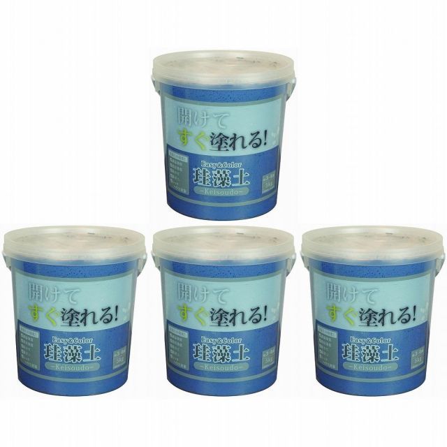 ワンウィル - ＥＡＳＹ＆ＣＯＬＯＲ 珪藻土 ５ｋｇ ネイビーブルー セット