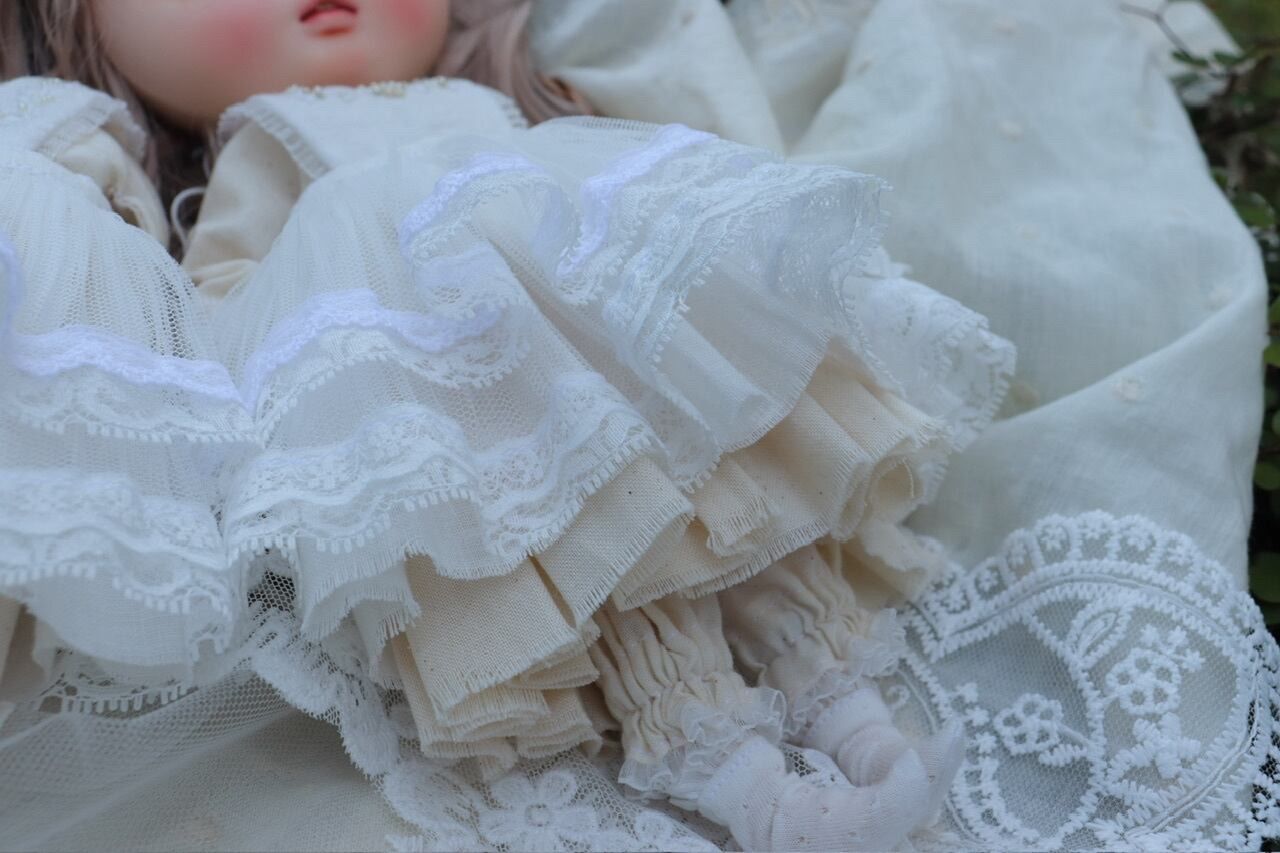 blythe 刺繍のお洋服set