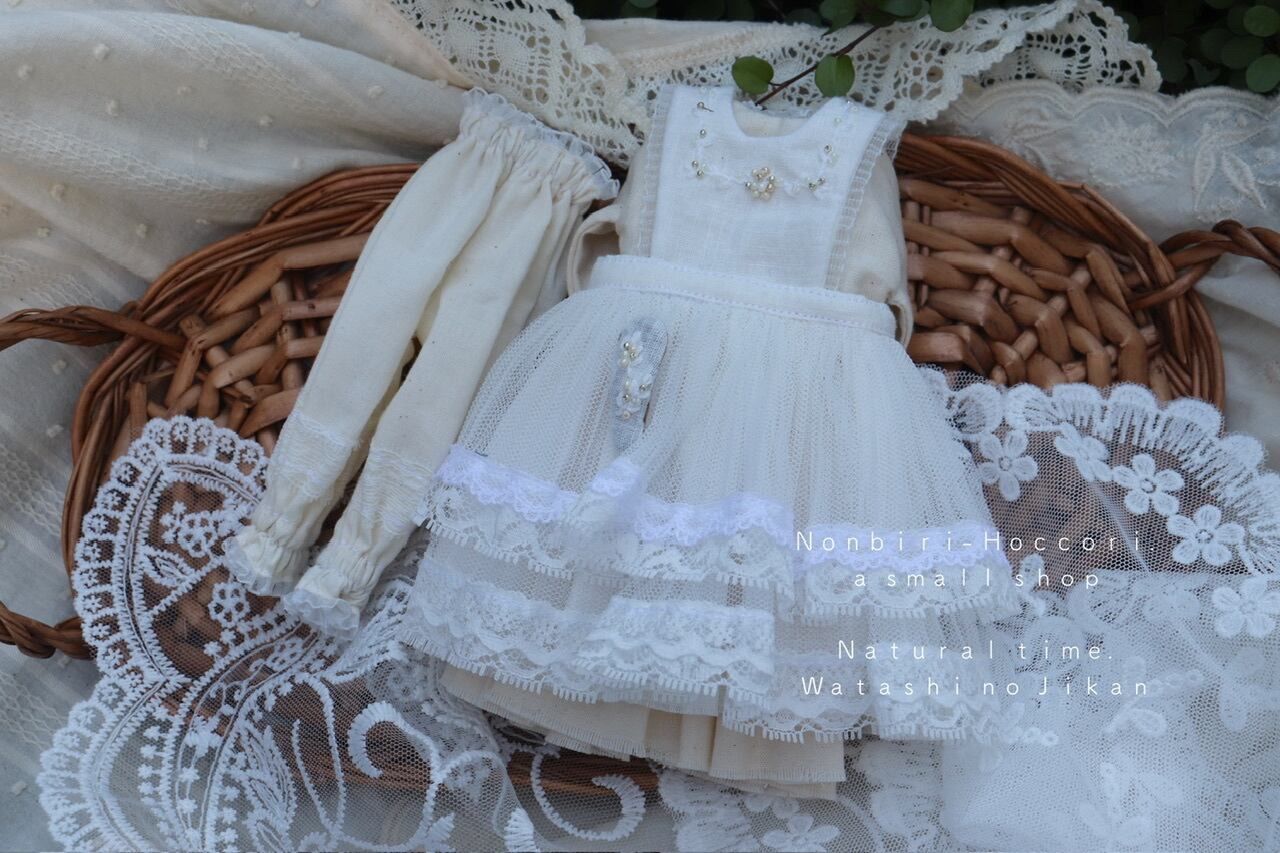 No.A 147 ブライス blythe 刺繍のお洋服set アウトフィット