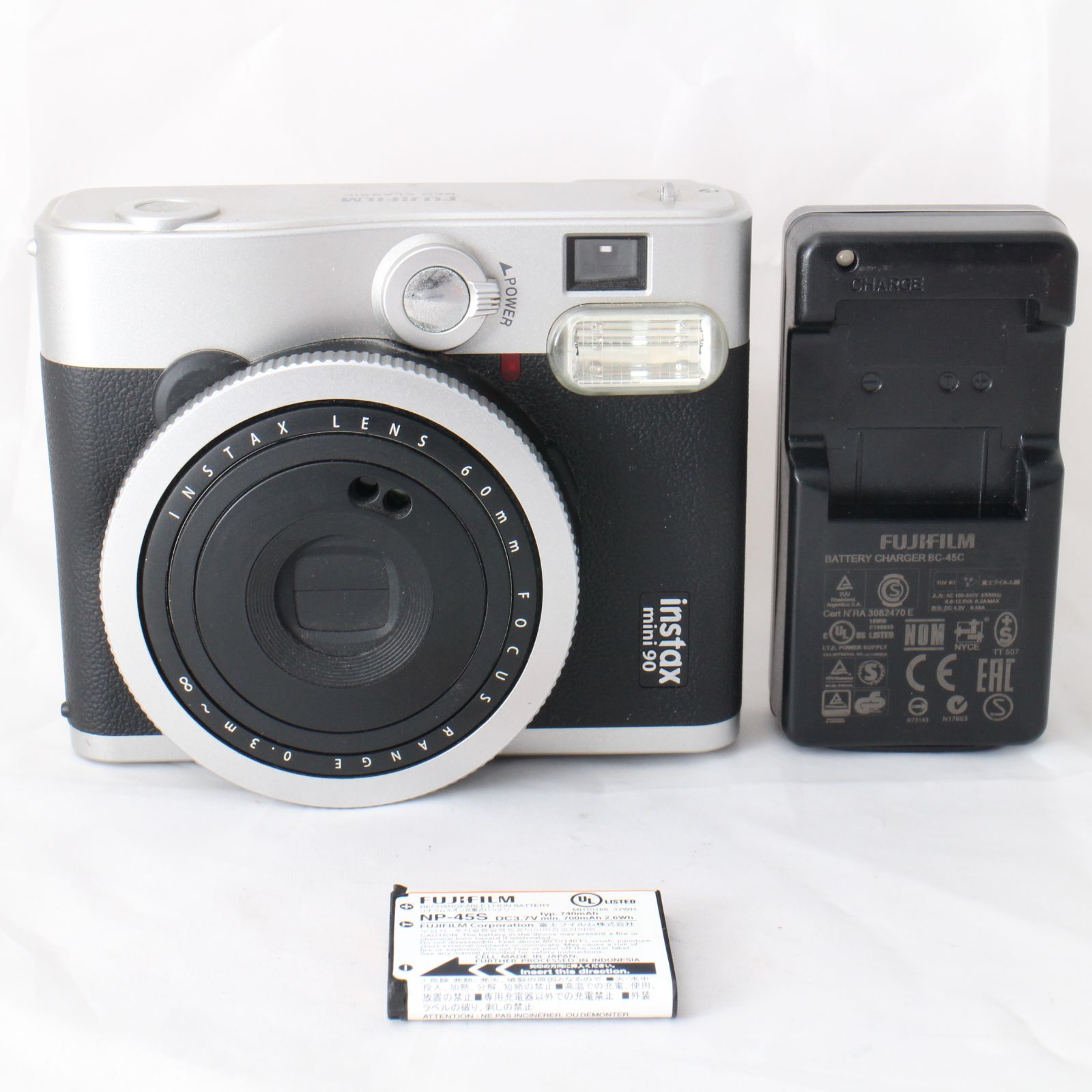 富士フイルム instax mini 90 チェキ ネオクラシック ブラック INS NEO CLASSIC フジフイルム 4384
