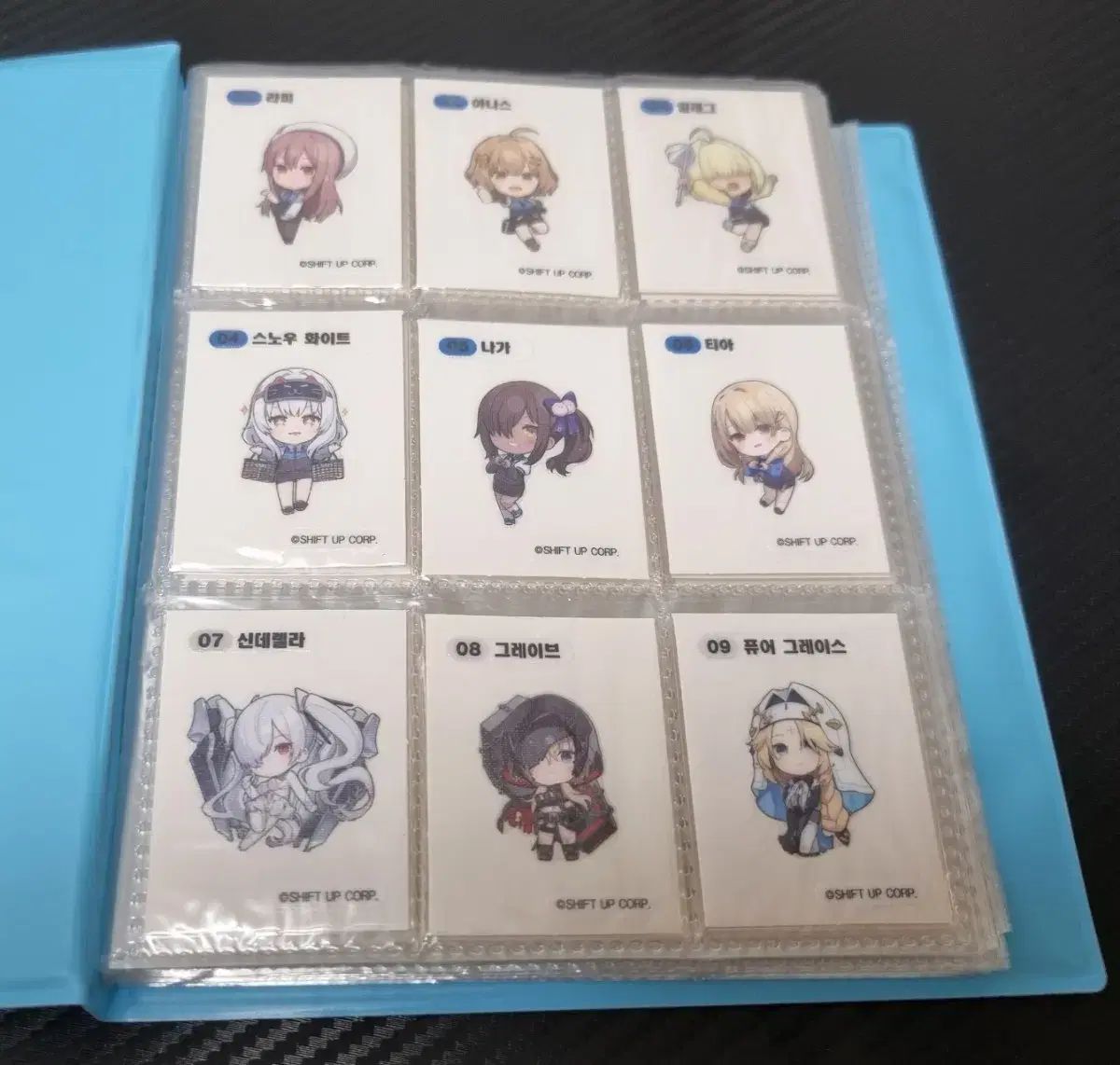 勝利の女神 NIKKE ニケ ティブティブシール 全種 まとめ