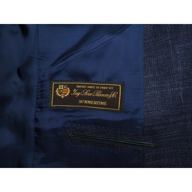 新品9.6万円 大手百貨店扱い 春先『ロロピアーナ SUMMER TIME 伊製生地