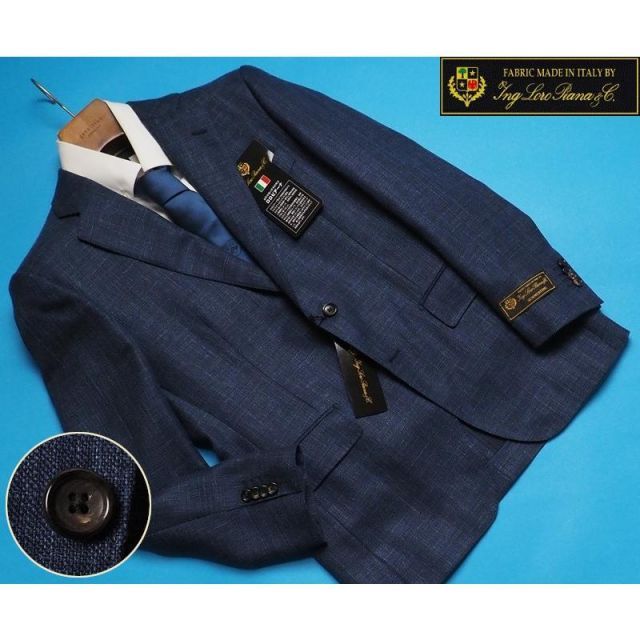 新品9.6万円 大手百貨店扱い 春先『ロロピアーナ SUMMER TIME 伊製生地