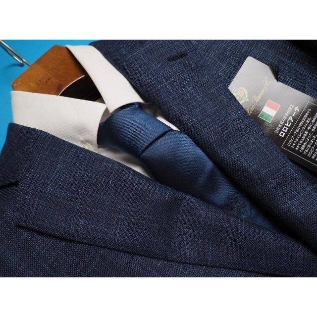 新品9.6万円 大手百貨店扱い 春先『ロロピアーナ SUMMER TIME 伊製生地