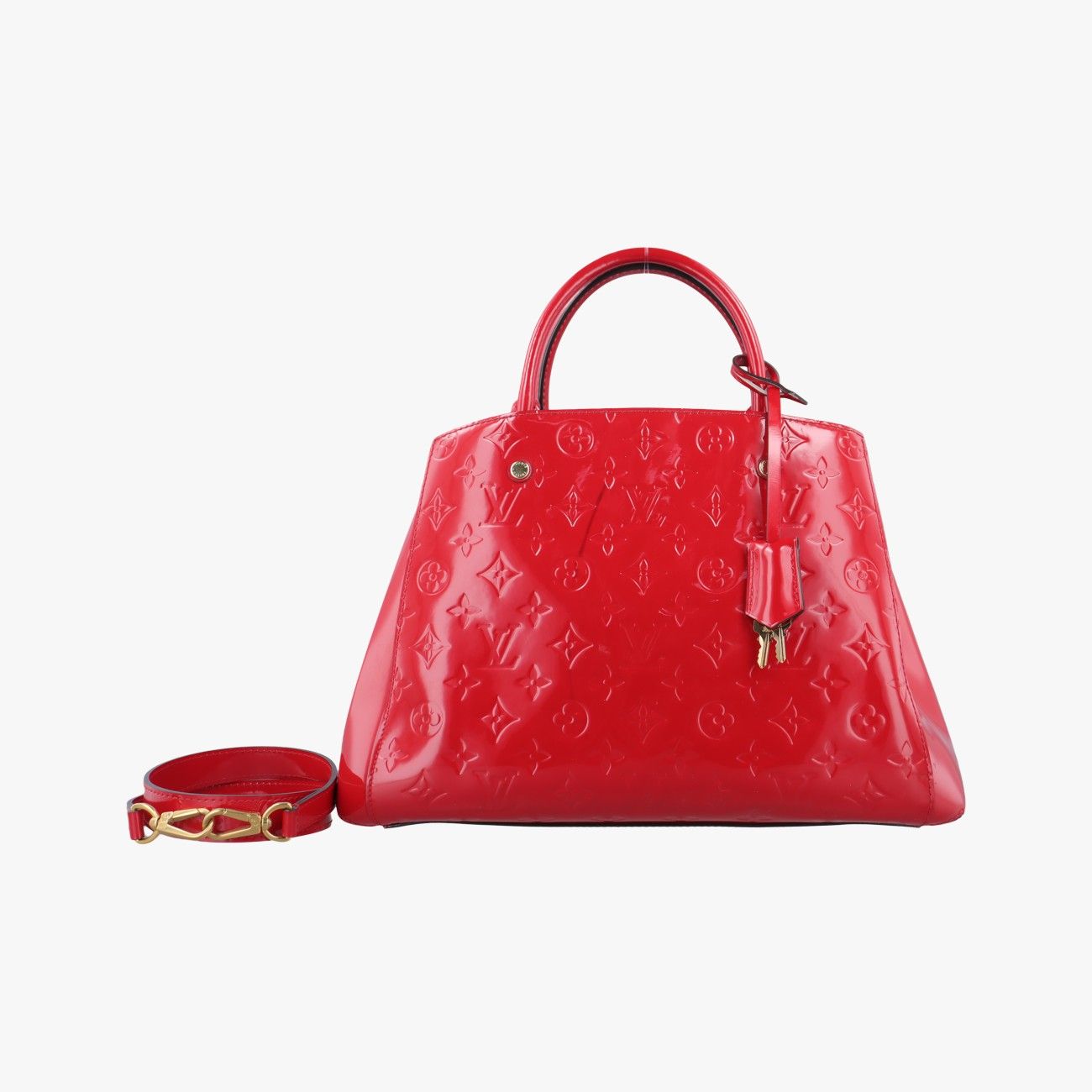 ルイヴィトンLouis VuittonモンテーニュMM スリーズ ヴェルニ M 50167 CA 5114