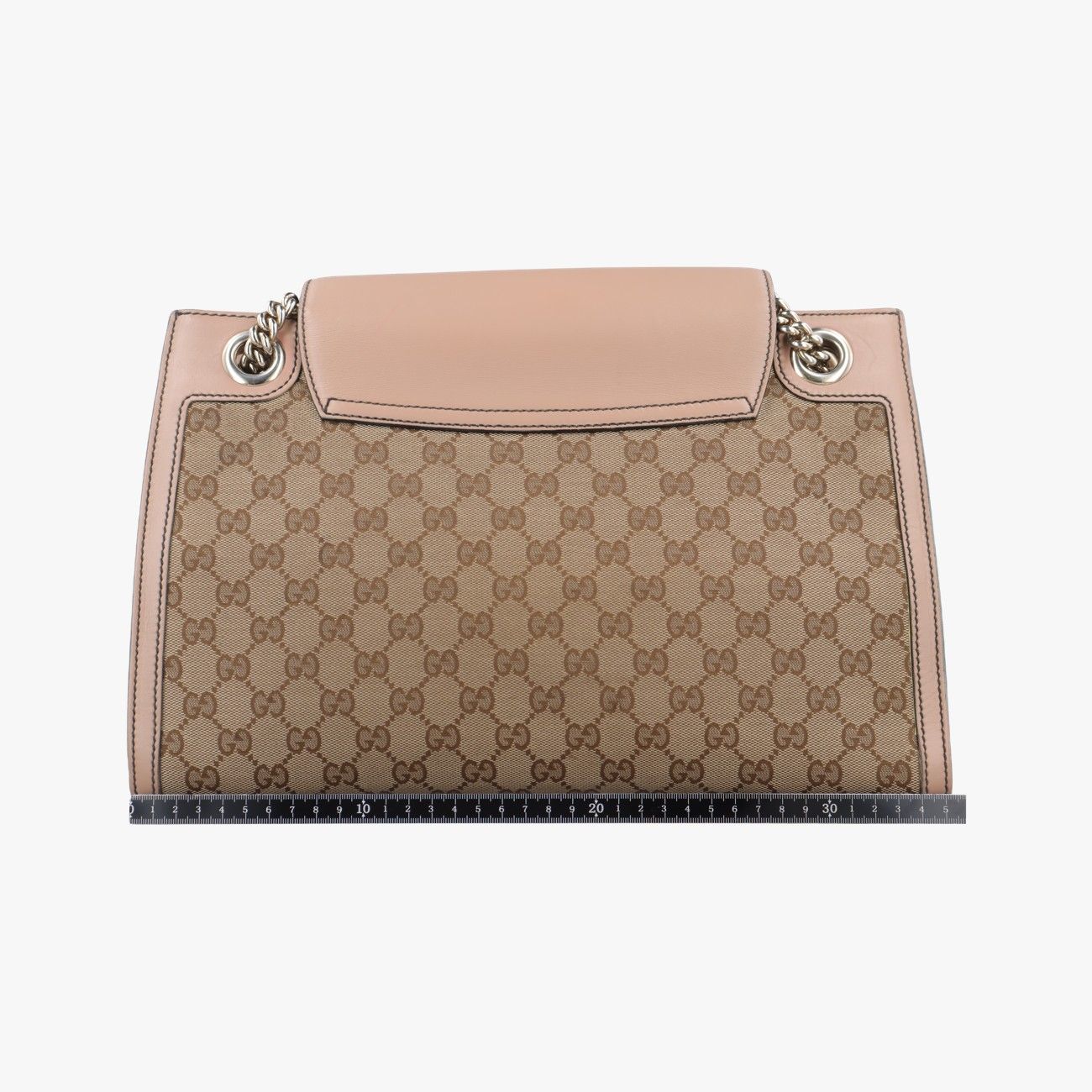 グッチGucciエミリー ベージュ×ブラウン キャンバス×レザー 295403