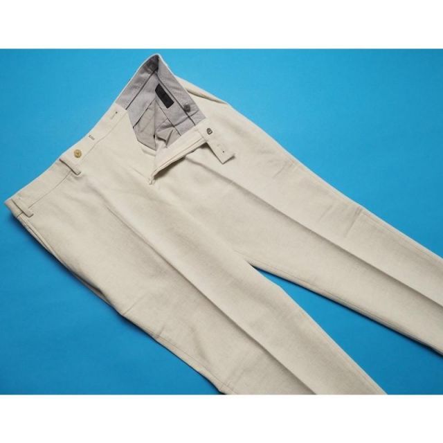 新品定価2.8万円 D'URBAN ダーバン 秋冬 日本製 サキソニー起毛 パンツ