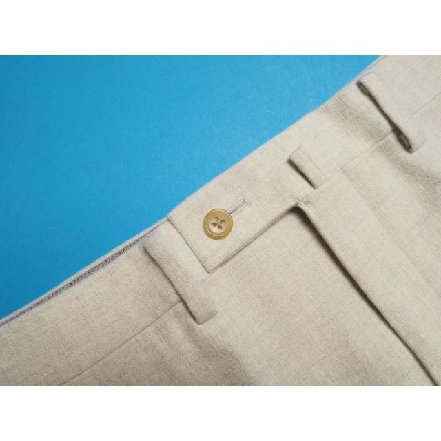 新品定価2.8万円 D'URBAN ダーバン 秋冬 日本製 サキソニー起毛 パンツ