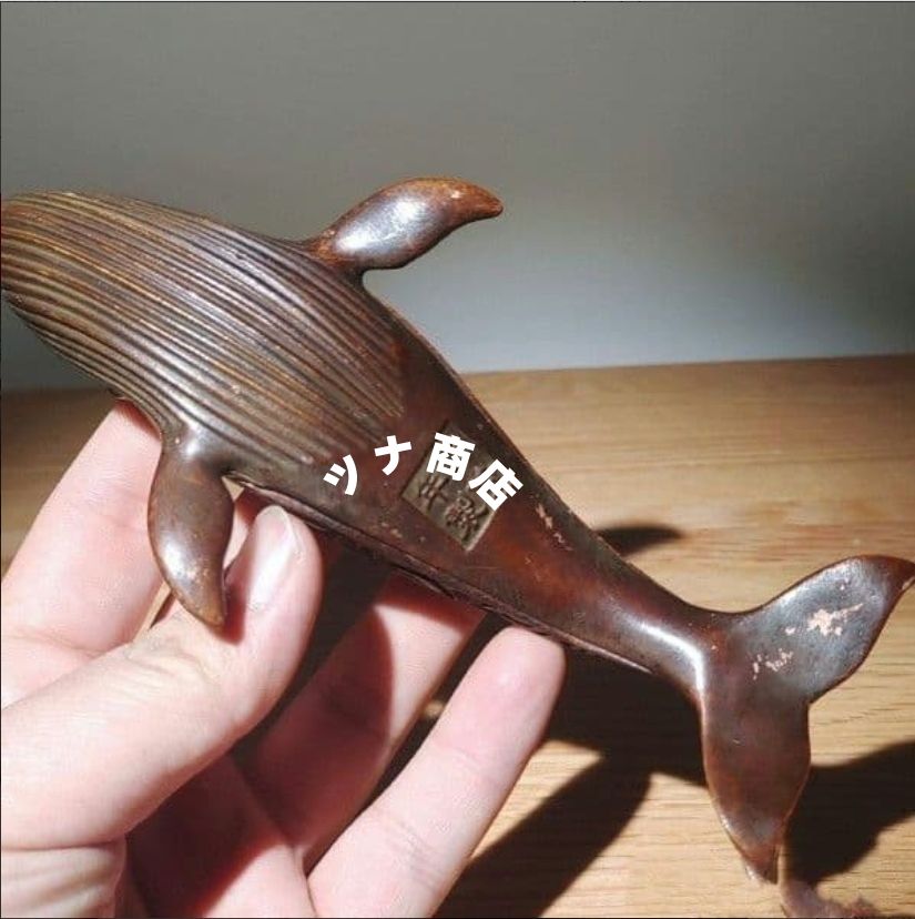 銅 細工 茶道具 香道具 蓋置 置物 鯨香炉 銅製 - メルカリ