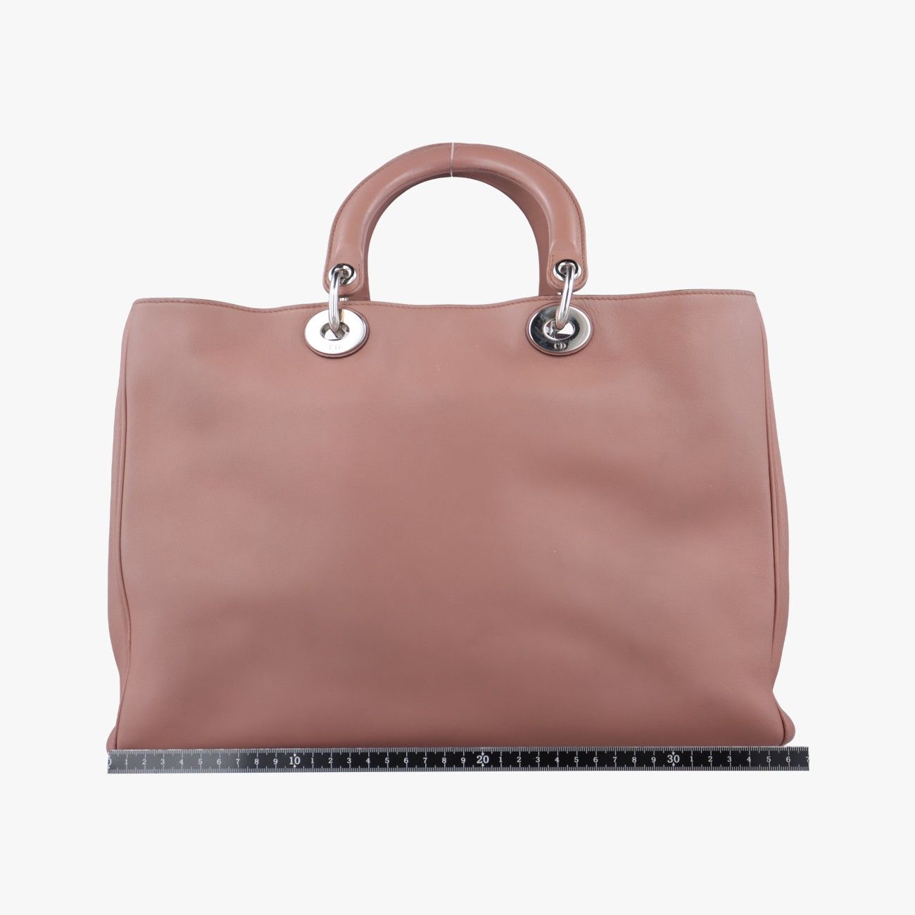 クリスチャンディオールChristian Diorディオリッシモ ブラウン × パープル レザー 09-MA-1101