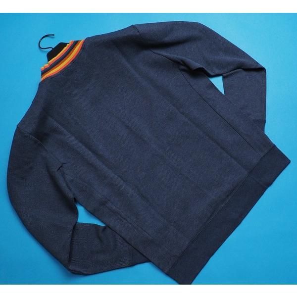 新品1.5万円 Paul Smith ポールスミス ヘリンボーンジャージー ジップ