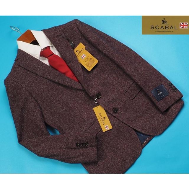 新品14.3万円 大手百貨店扱い 秋冬 日本製『Scabal スキャバル 英国製