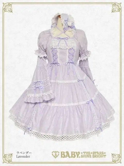 ベイビー ザ スターズ シャインブライト HAWA セドール ロリータ洋服 ラベンダーset
